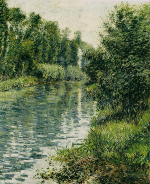 Gustave CAILLEBOTTE «Le Petit Bras de Seine, Argenteuil»