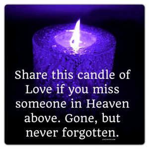Quotes About Heaven And Missing A Loved One if you miss someone in ...