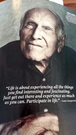 Participate ~ Louis Zamperini