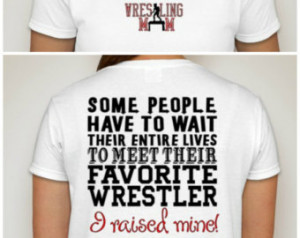 Wrestling Mom t-shirt Proud Wrestling Mom Shirt Sports Gear Fan Cheer ...