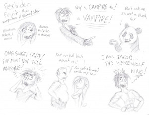 Forbiden Fruit: Funny Quotes by QuinnthePrincess