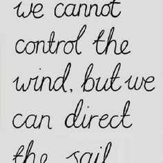 Sailing quotes - life lessons