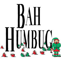 ... : Bah Humbug T Shirt - Hooded Sweatshirt - Merry Christmas Gift Shop