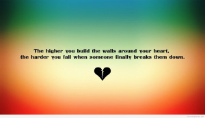... Broken Hearts Cool Best Broken Heart Quotes Genius Quotes Wallpaper
