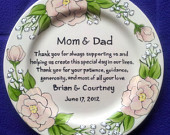 Wedding Mother of the Bride Gift Personalized to my Mom and Dad- Weddi ...