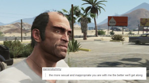 ... lamar davis franklin clinton trevor philips lester crest text post