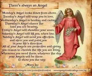 Saturday’s Angel will lift you, when low,