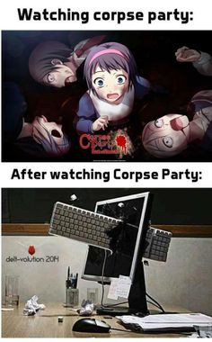 Party Yoshiki, Corpse Party Funny, Corpse Parties, Corpse Party Anime ...