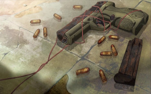 Anime - Canaan Pistol Gun Anime Wallpaper