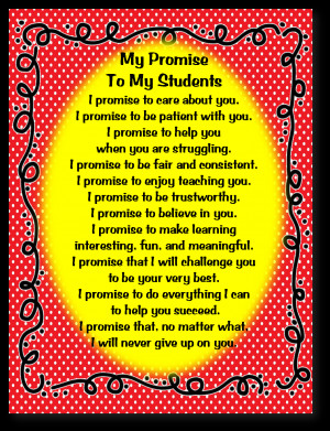 For a free printable of this promise click here :)