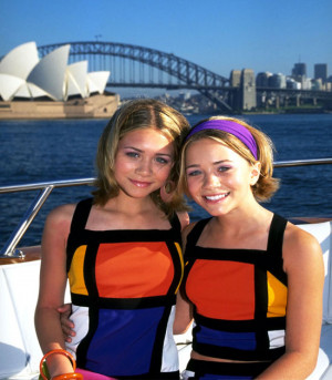 stars in the form of mary kate and ashley olsen while the fraternal ...