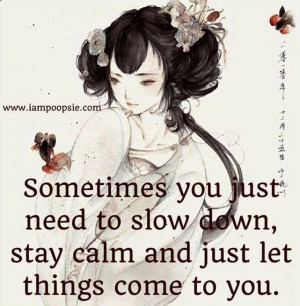 Keep calm quote via www.IamPoopsie.com