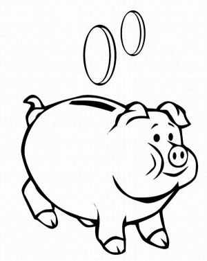 Pig color page, animal coloring pages, color plate, coloring sheet ...