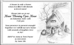 Housewarming Invitation Sayings