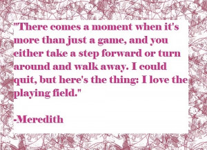 love the playing field grey's anatomy