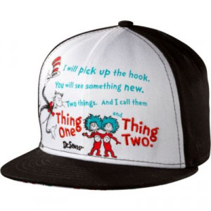 Child Thing 1 and Thing 2 Baseball Hat