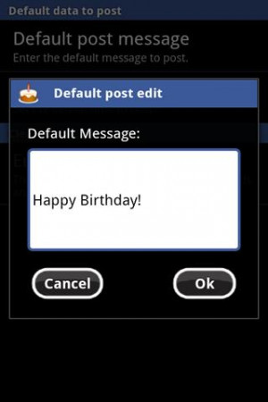 Birthday Scheduler for Fb Lite - screenshot