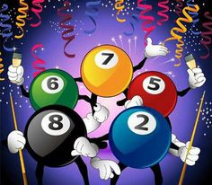 are these billiard pools lynda anne dowhan happy birthday pools ...