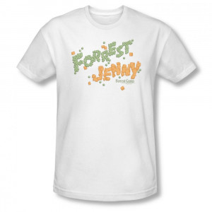 Details about Forrest Jenny Peas And Carrots T-Shirt Forest Gump Tom ...