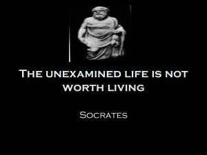 Socrates Unexamined Life Quote