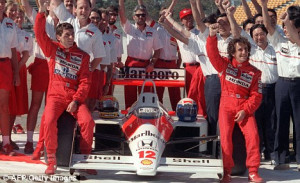 Alain Prost Ayrton Senna Death