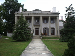The mansion at Belle Meade Plantation.