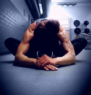 Stretching. Crossfit. Tattoos.