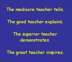 Become an inspiring teacher!