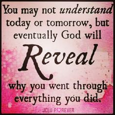 God will reveal... More