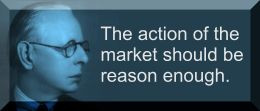 Whenever the market does not act right or in the way it should - that ...