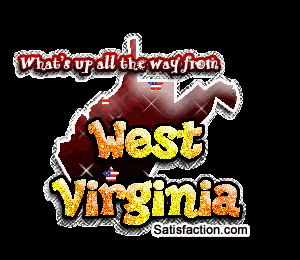West virginia what’s up sparkle graphic