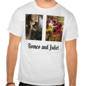 Romeo-Juilet-L, Brown.Romeo, Romeo and Juliet T-shirts