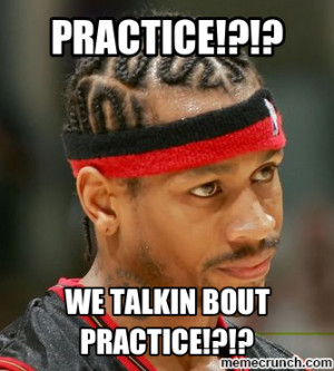 Allen Iverson Quotes Practice Allen iverson