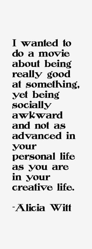 Alicia Witt Quotes amp Sayings