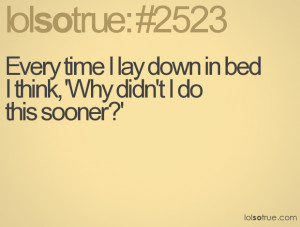 Tumblr Quotes About Laying In Bed