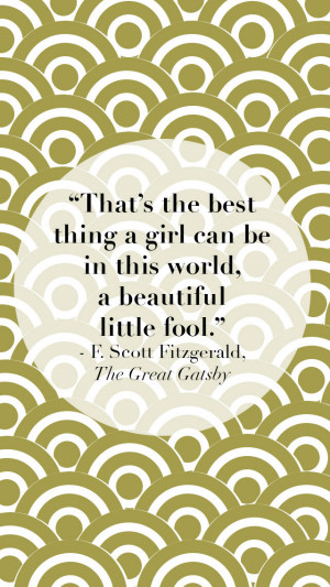 Kate Spade Quote Backgrounds Gatsby-iphone-5-quote