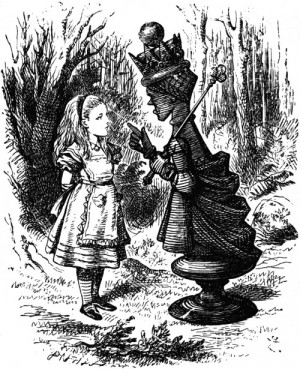 john tenniel looking glass