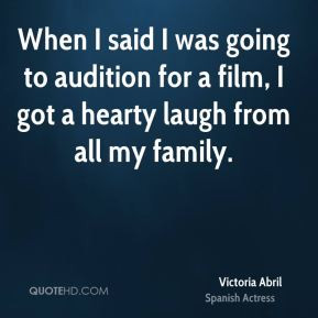 Audition Quotes