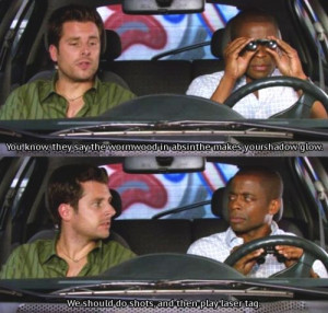 ... by Gus from Psych, played by Dule Hill. :D I love Gus! He's hilarious