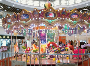 2013 Luxury Amusement Park Carousel Horses For Sale Jpg