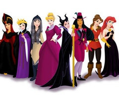 disney princesses as villains....okay, seriously....love this ...