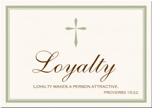 loyalty bible quotes about family loyalty