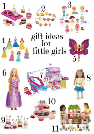 Christmas gift ideas for little girls (ages 3-6)
