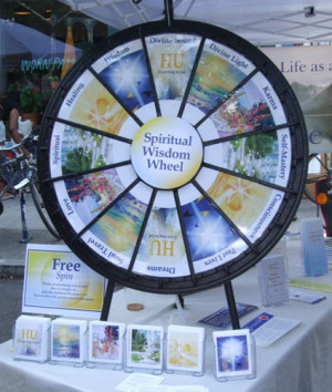 the spiritual wisdom wheel we created with your prize wheel