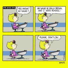 sally at school more sally brown i hate schools comics book snoopy ...