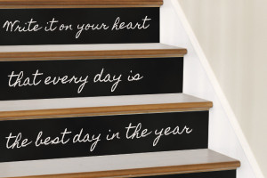 Chalkboard Stairs is something I haven’t seen before! Chalkboards ...