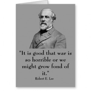 Robert E. Lee and quote Cards