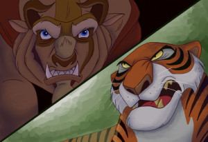 Disney brawl beast vs shere Image