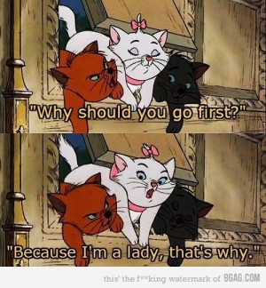 Aristocats – Marie “Because I’m a lady, that’s why.” #disney ...