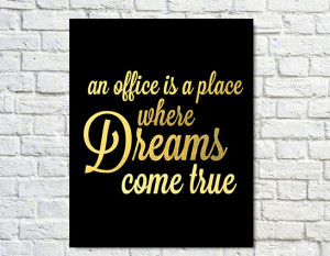 Print, The Office Quote, TV Quote, Michael Scott, Black Gold, Office ...